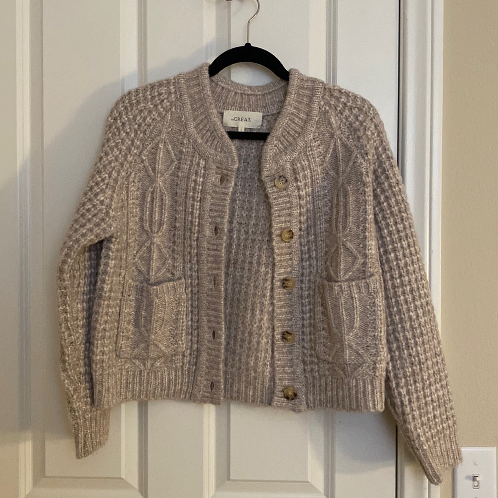 The GREAT. cardigan sweater